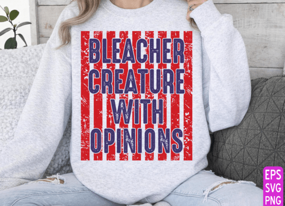 Bleacher Creature with Opinions SVG, Mom: A Designer’s Review