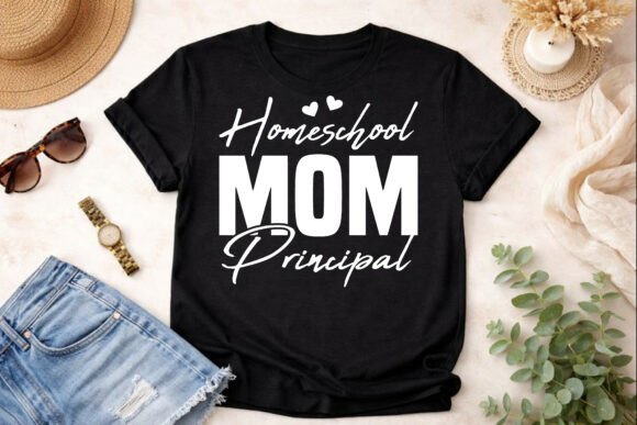 Homeschool Mom Principal SVG Design