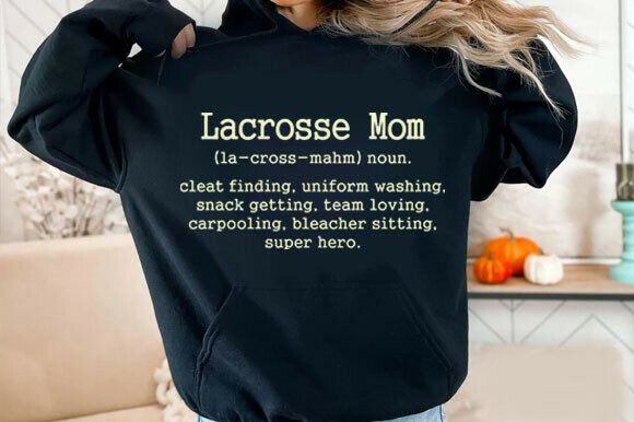 Lacrosse Mom Definition SVG