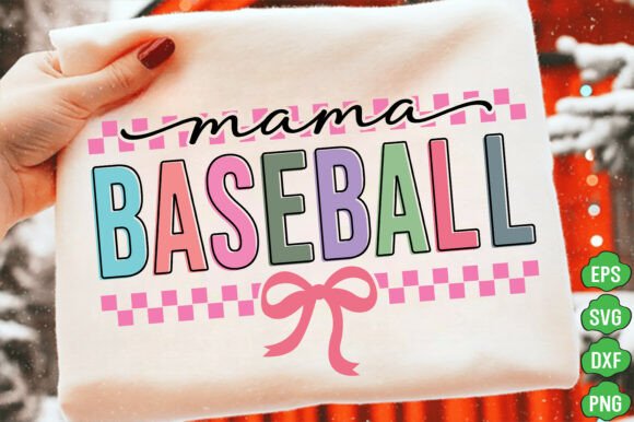 Mama Baseball SVG PNG, Mama SVG, Mom PNG