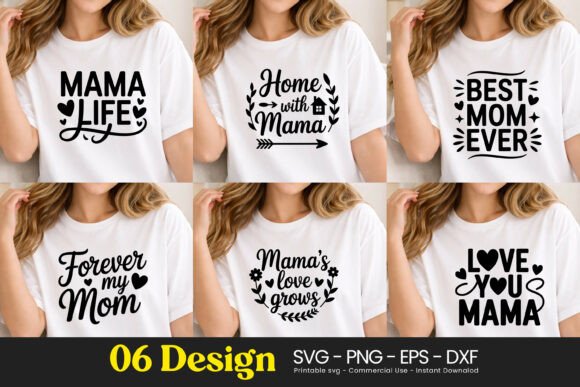 Mama Life Home Best Mom Quotes SVG PNG