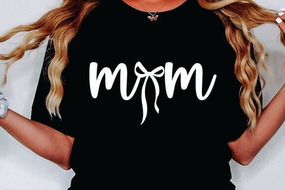 Mom Bow SVG, Mama Bow PNG, Mother’s Day