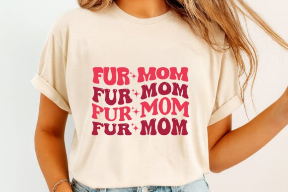 Mom Fur Mom Valentine SVG