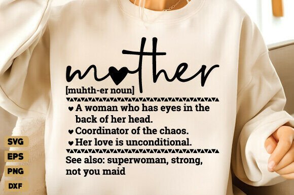 Mother Definition SVG, Mama SVG, Mom PNG